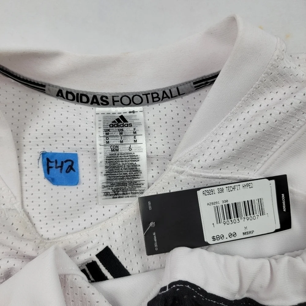NWT Adidas heavy tech fit Football‎ Jersey